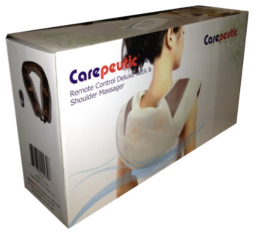 Carepeutic Remote Control Deluxe Neck And Shoulder Percussion Massager #TOP6