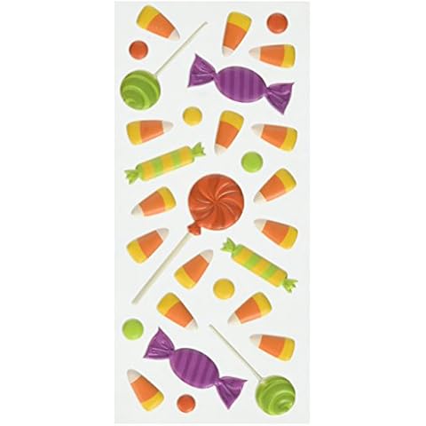 Paper House Productions Halloween Candy 3D Puffy Stickers Cover