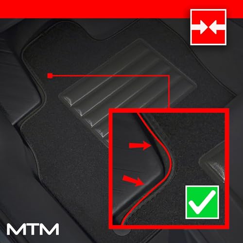 Tapis sur mesure en velours noir MTM SP-411 pour votre BMW X1 E84 2009-2015 - 3
