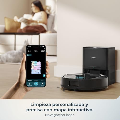 Miniatura 4 de Cecotec Robot Aspirador y Friegasuelos con IA Conga Y80 X-Treme