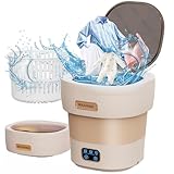 Portable Washing Machine - 12L Foldable Mini Washer with...