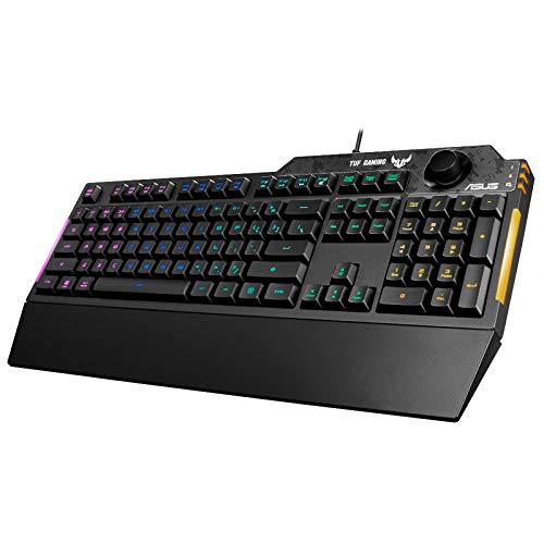 ASUS - Clavier Gamer méca-Membrane TUF K1