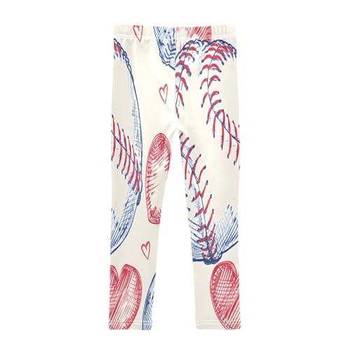 Toddler Girls Leggings Printed Yoga Pants Leggings Tennis and Love for Kids2