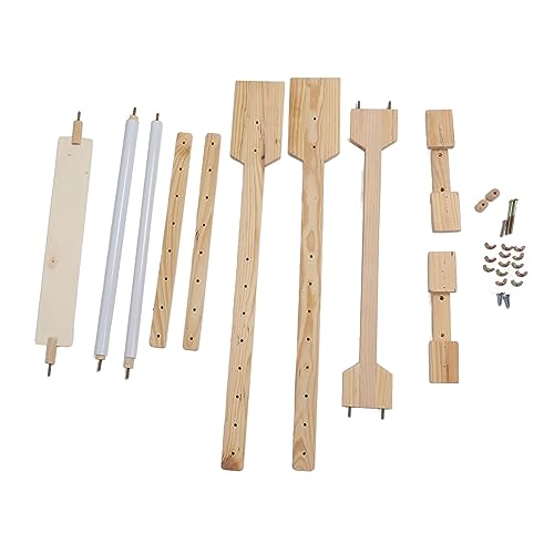 Fockety Supporto per Ricamo Regolabile, Supporto per Punto Croce Ruoto Di 360 °, da Pavimento per Punto Croce Con Cornice in Support per Ricamo per Cucito Artisto