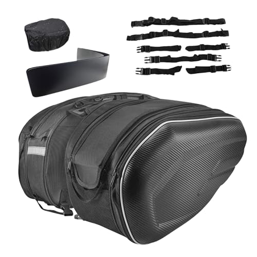 Sacs imperméables de sacoches de moto extensibles pour rangement de bagages