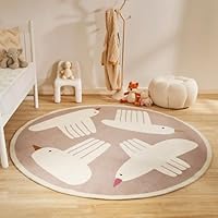 SLEEP ZONE Kids Rugs for Playroom