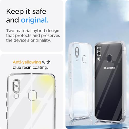 Image of Jkobi Back Cover for Samsung Galaxy A20 | Galaxy A30 | Galaxy M10s (Silicone Clear Shockproof Case with Camera Protection | Soft and Flexible | Transparent)