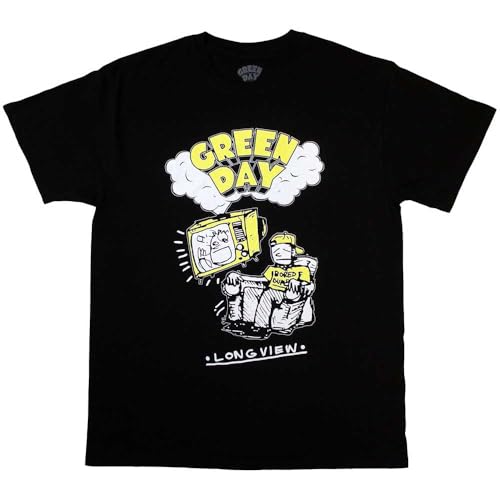 Green Day Longview Doodle T Shirt Size XL