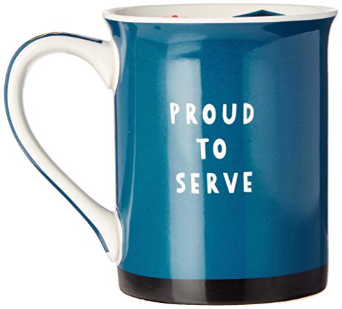 Mug de cerámica azul Our Name is Mud 16 oz miniatura 2
