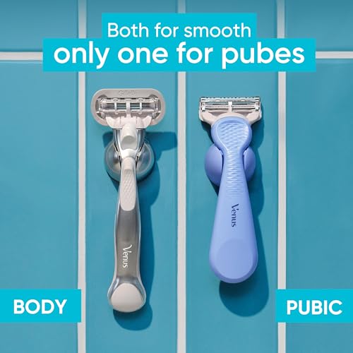 Gillette Venus Intimate Grooming Women's Razor for Pubic Hair + Body for Women, Shaving Kit for Women, 1 Body + 1 Pubic Razor - image 3