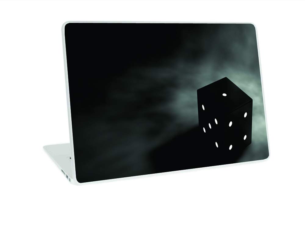 GalaxsiaTM Black Cube Vinyl Laptop Skin/Sticker/Cover/Decal Compatible for Any 15.6 Inches Laptop (Hp/Dell/Sony/Acer/Lenovo/Asus. Etc) Or Notebook. (B078J2HB1J) Amazon Price History, Amazon Price Tracker