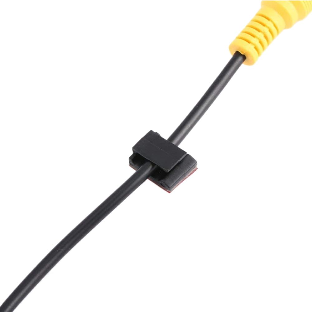 Clip adesive da 600 Pezzi Morsetti per Cavi Porta Fascette per Organizer per Auto