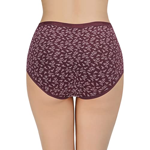 Image of Amante Printed Cotton Full Brief Panty Pack(Pack of 3)