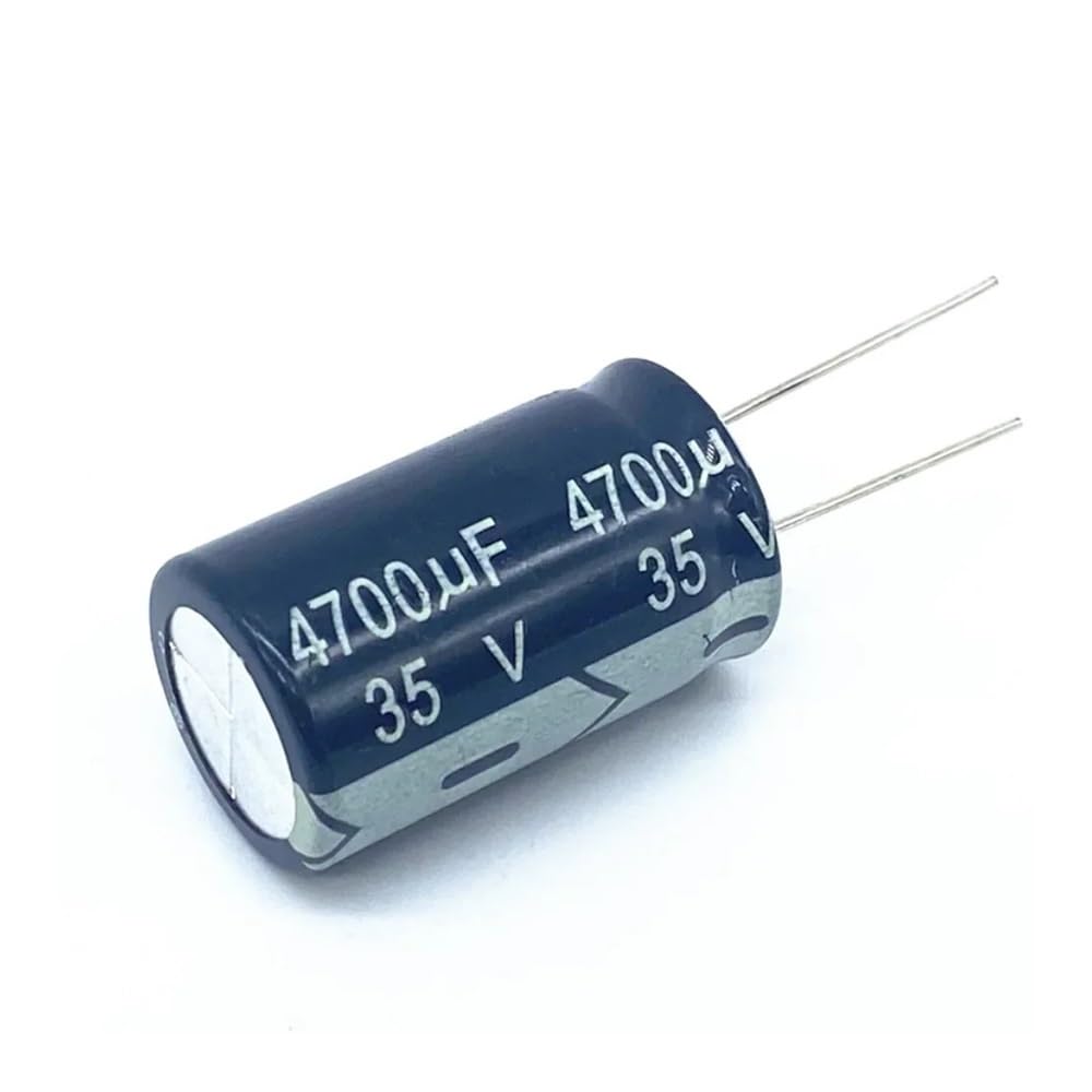 20-1000pcs 50V 35V 25V 16V 10V Electrolytic Capacitor 0.1UF 1UF 4.7UF 10UF 22UF 47UF 100UF 220UF 470UF 1000UF 2200UF 4700UF AUOQKQUT(16V 4700UF 200PCS)