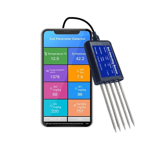 Capteur de sol NPK 8 en 1 USB Type-C avec application Android pour humidité - 4