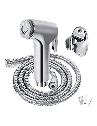 Set doccia a pioggia/set spruzzatore bidet Con supporto a parete e tubo 1,4 m/per wc,accessori sanitari bagno Cover