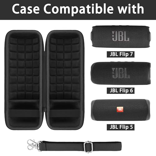 image for co2CREA Hard Travel Case Replacement for JBL Flip 7 Flip 6 FLIP 5 Wate