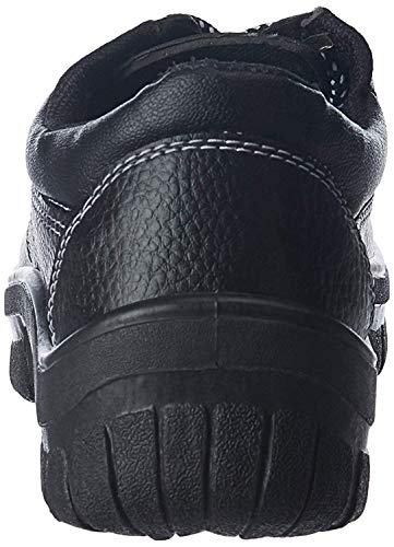 KROST Black Safety Shoes With Steel Toe Cap - 9 (ASTAN223)