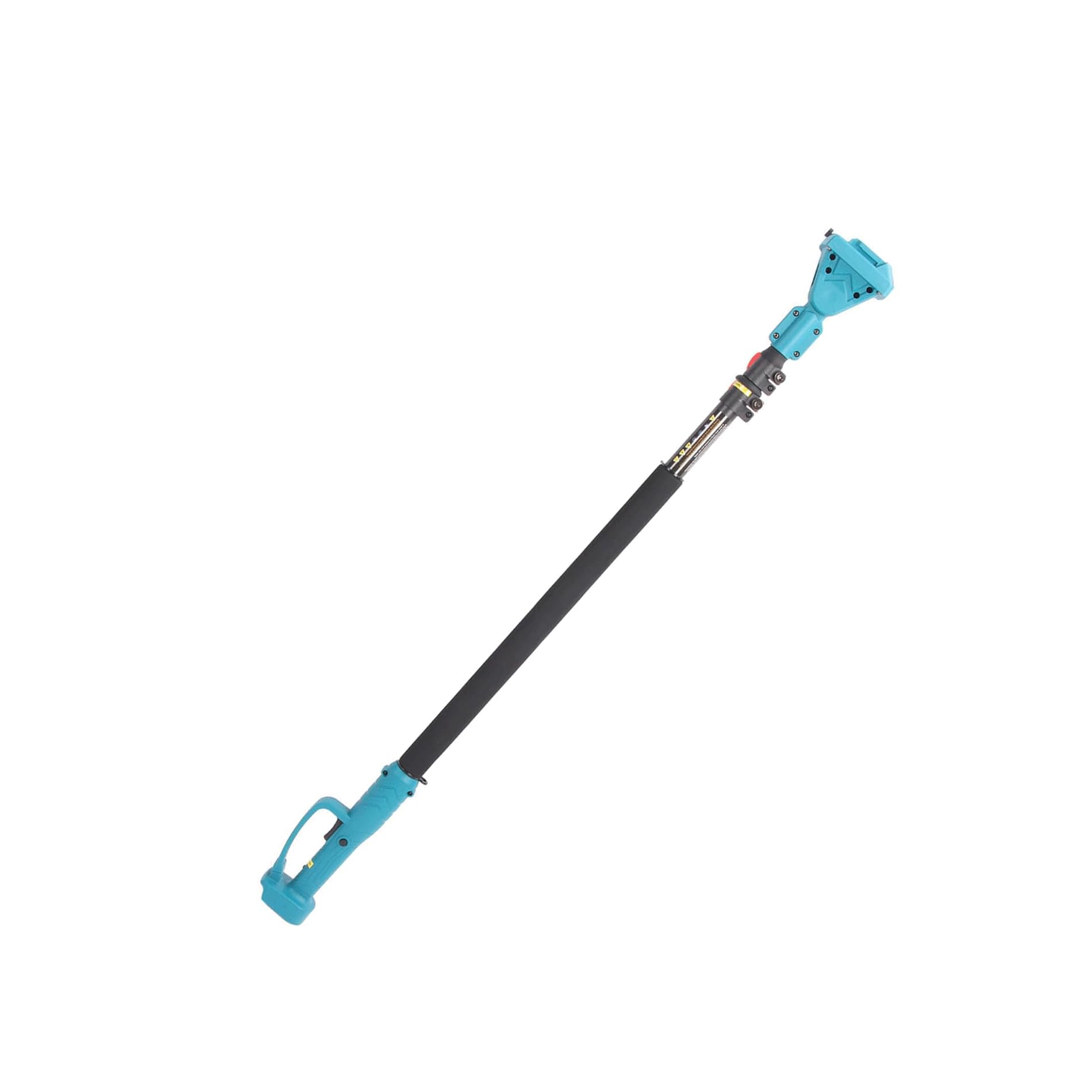 Kit Potatura Elettrico con Asta Telescopica Allungabile, Mini Elettrosega a Batteria 6" (15cm) + Cesoia per Potare Professionale Lama 2,5cm, Forbici da Potatura per Giardino e Agricoltura