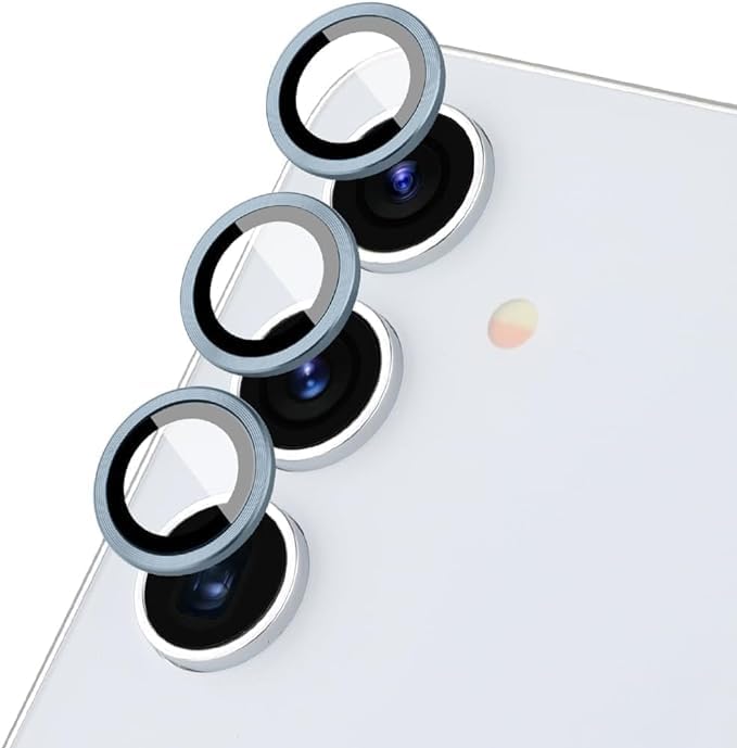 The Little Shop Camera Lens Protector For Samsung Galaxy S23FE | Camera Lens Protector Tempered Glass Glossy Finish,Alloy Metal Camera Ring for Samsung Galaxy S23FE (Sierra Blue) (B0D76MP4LM) Amazon Price History, Amazon Price Tracker
