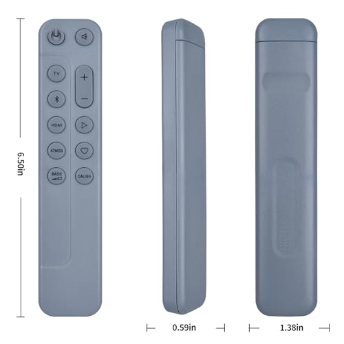 Télécommande JBLBAR300PROBLKAM haute précision avec boutons en silicone confort - 7