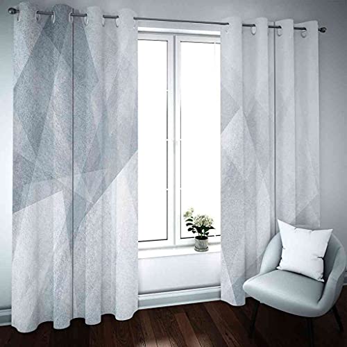 Rideaux occultants géométriques pour créer un espace cinéma et cocooning dans le salon - 3