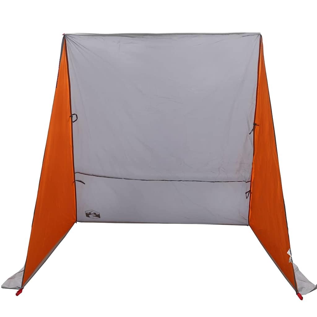Namiot Outdoor Tailgate zielony 190 x 150 x 185 cm, TAFT, namiot z dachem na kemping i do ogrodu, wodoszczelny namiot taffeta z zamkiem błyskawicznym i czterema śledziami