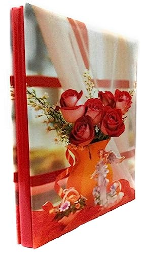 Image of Natraj Series Photo Album with Extra Clear PVC Film 200 Photos (Photo Size Supported: 4x6 Inches, Multicolour) (Design 9)