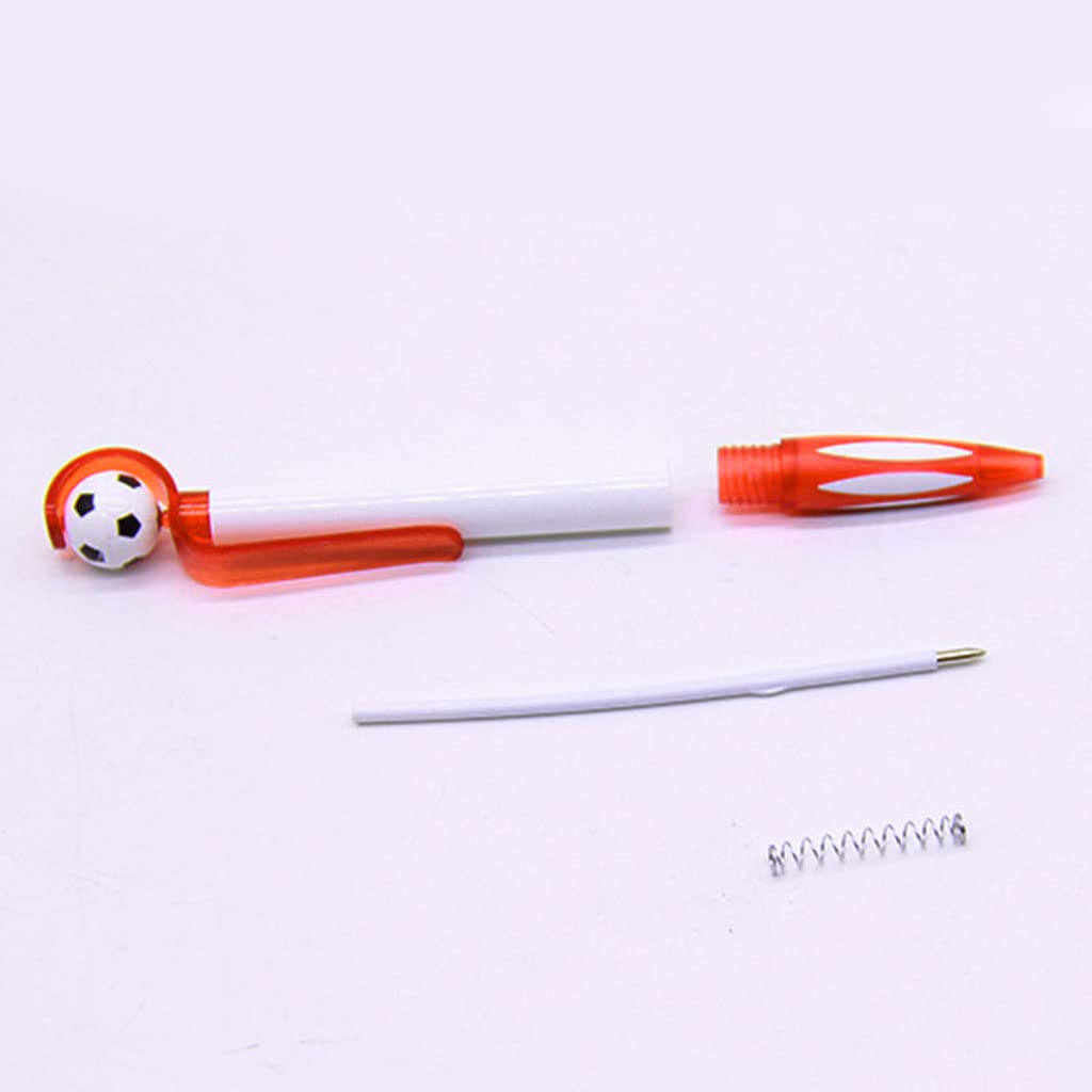 Football Ballpoint Pen Retractable Pen Funny Writing Pen Smooth Writing Refillable Class Reward for Boys Girls Students — view 7