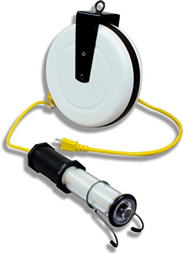 Hottest Sale Stubby II LED, 562 Lumen Work Light W Endlight, 40'Yel. 18/2 SJTOW Reel 1940-8011