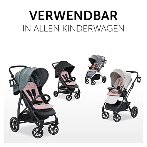 Hauck Universal Sitzauflage für Buggys, Kinderwagen, Fahrradanhänger, Baumwolle, Atmungsaktiv, Weich, Einfache Befestigung ,Sommer & Winter, Minnie Mouse Rose