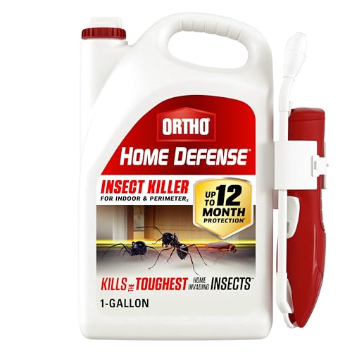 Ortho Home Defense Insect Killer for Indoor & Perimeter2 with Comfort Wand, Controls Ants, Roaches, Spiders, and More, 1 gal.
