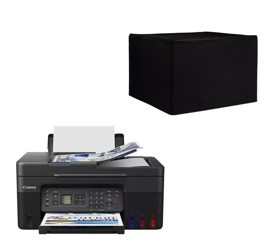 JeJos Printer Dust Cover Case Compatible with Canon PIXMA G4770 All-in-one (Print, Scan, Copy) Wireless Inktank Printer - Black (B0CCJLHL5Q) Amazon Price History, Amazon Price Tracker