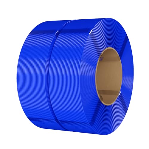 Image of eSUN PLA Basic Refilament 1.75mm, 3D Printer Refill High Speed PLA for Fast Printing, 1KG per Roll, 2 Rolls Spoolless 3D Printing Filament for High Speed 3D Printers, Blue