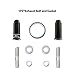 1PZ EBG-001 Exhaust Bolt and Gasket for GY6 50 cc 70cc 90 cc 110cc 125 cc 150cc Scooters ATVs Go Karts Moped Quad 4 Wheeler Dune Buggy Sandrail Taotao Sunl Coolster Jonway Roketa
