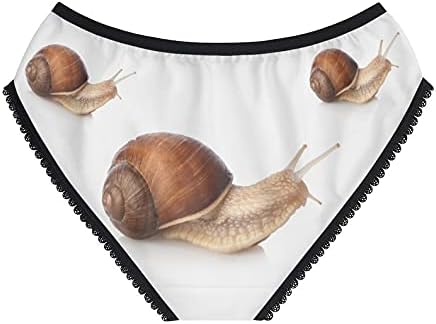 Snail Panties, Snail Underwear, Briefs, Cotton Briefs, Funny Underwear, Panties For Women