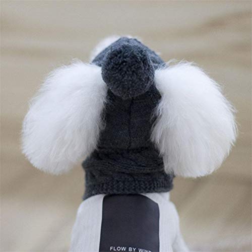 Amiispe Winter warme gestrickte Mütze Schal für Hunde Hunde Hüte Haustiere Produkte Lustige Cosplay Hund Cap Für Chihuahua Welpen zube