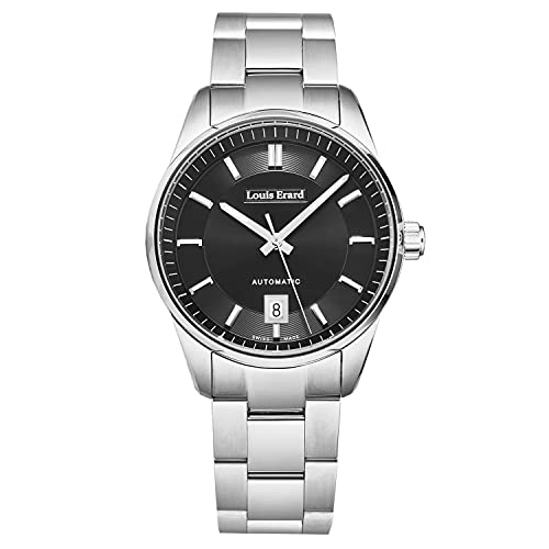 Montre Automatique Louis Erard Héritage Sport, Noir, 40mm, Jour, 69101AA32.BMA19
