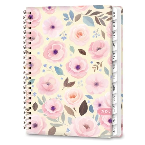 2027 Planner, Weekly and Monthly Calendar Planner Book, A5(6.3'' x 8.5'')