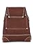 AWP 10-Pocket Suede Tool Pouch | Durable General Construction Leather Tool Pouch | Brown