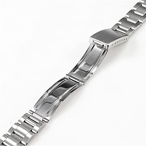 Bracelet montre acier inoxydable massif 20mm 19mm sans espace - 5