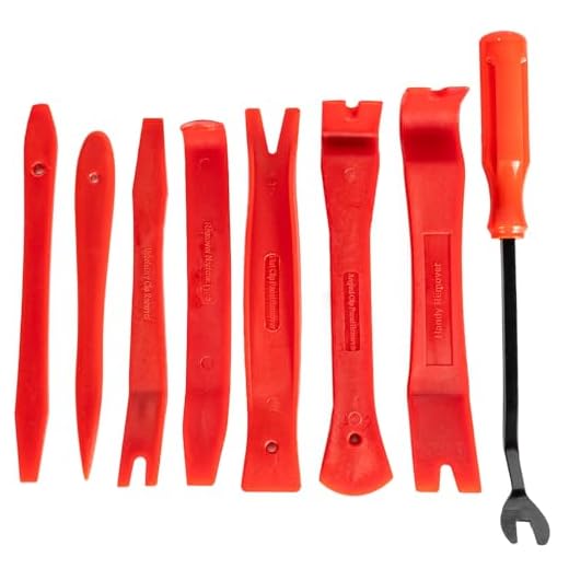 Auto Trim Removal Tool Set (No Scratch Plastic Pry Tool Kit) - Auto Trim Tool Kit Car Tools, Easy Door Panel Removal Tool, Fastener Removal, Clip, Molding, Dashboards, Interior Trim Tools