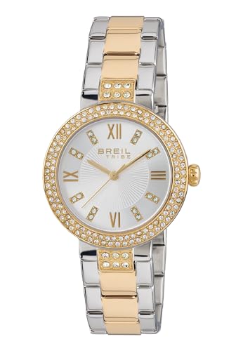 BREIL Reloj DE Mujer Dance Floor Esfera de Plata Movimiento Silver Solo - 3 Cuarzo LANCHE...