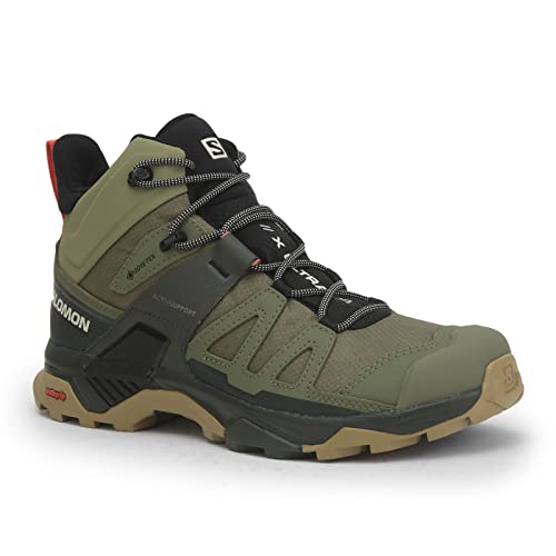 Bota Salomon X Ultra 4 Mid Gtx Masculina Verde Cor:Verde;Tamanho:39