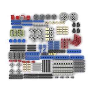 Kisss 182-teiliges Zahnrad-Bausteine Set, Bunt