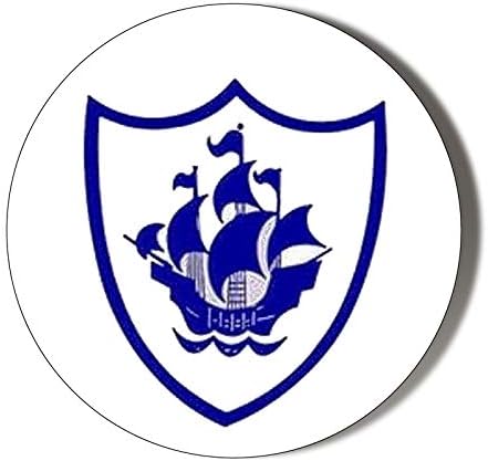 BLUE PETER CREST - WHITE BACKGROUND - Pop Up Frame