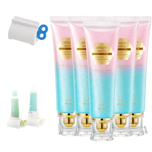 Body Accel Whitening Toothpaste, Niacinamide dentífrico, pasta de dientes blanqueadora radiante, pasta de dientes blanqueadora de niacinamida para el té sensible, promueve un blanqueamiento dental