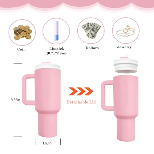 Image of Tote Bag Accessories for YETI Camino 20 /35 /50 Bogg Bags Pearl Bow Pink