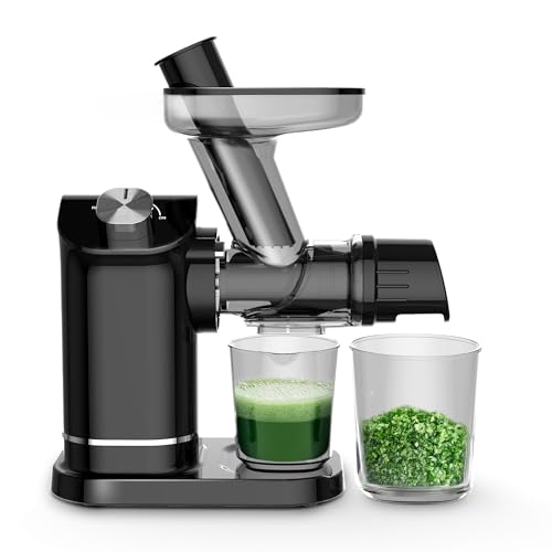 Keplin Slow Masticating Juicer – Cold Press Juicer Machine with 7-Stage Auger for High Juice Yield, Nutrient Retention, Quiet Motor, Easy to Clean & Compact Design – 2.12kg – Black Keplin Slow Masticating Juicer – Cold Press Juicer Machine with 7-Stage Auger for High Juice Yield, Nutrient Retention, Quiet Motor, Easy to Clean & Compact Design – 2.12kg – Black