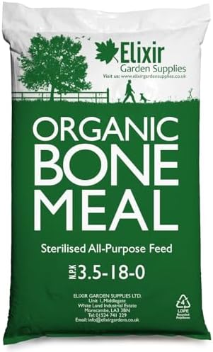 Elixir Gardens 25kg Organic Bone Meal Plant Fertiliser